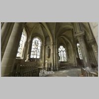 Saint-Leu-d'Esserent, photo on mappinggothic.org, ambulatory.jpg